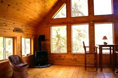 Sun room in new addition, main floor (looking West)