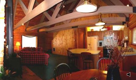 Living room, Kitchen, and Dining room on main floor